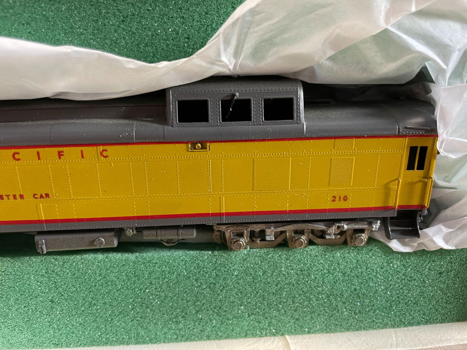 Overland Brass HO UP Dynamometer Car - 2