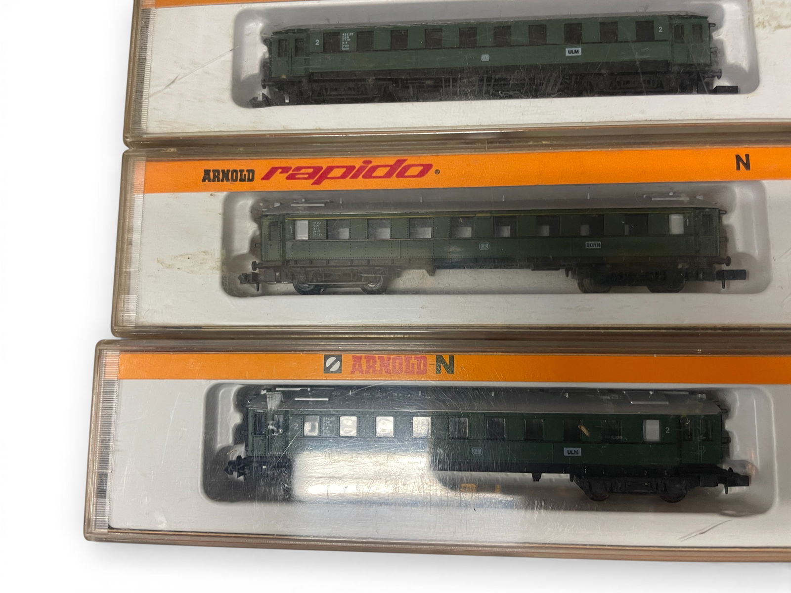 7pc Arnold Rapido German Commuter Train - 3