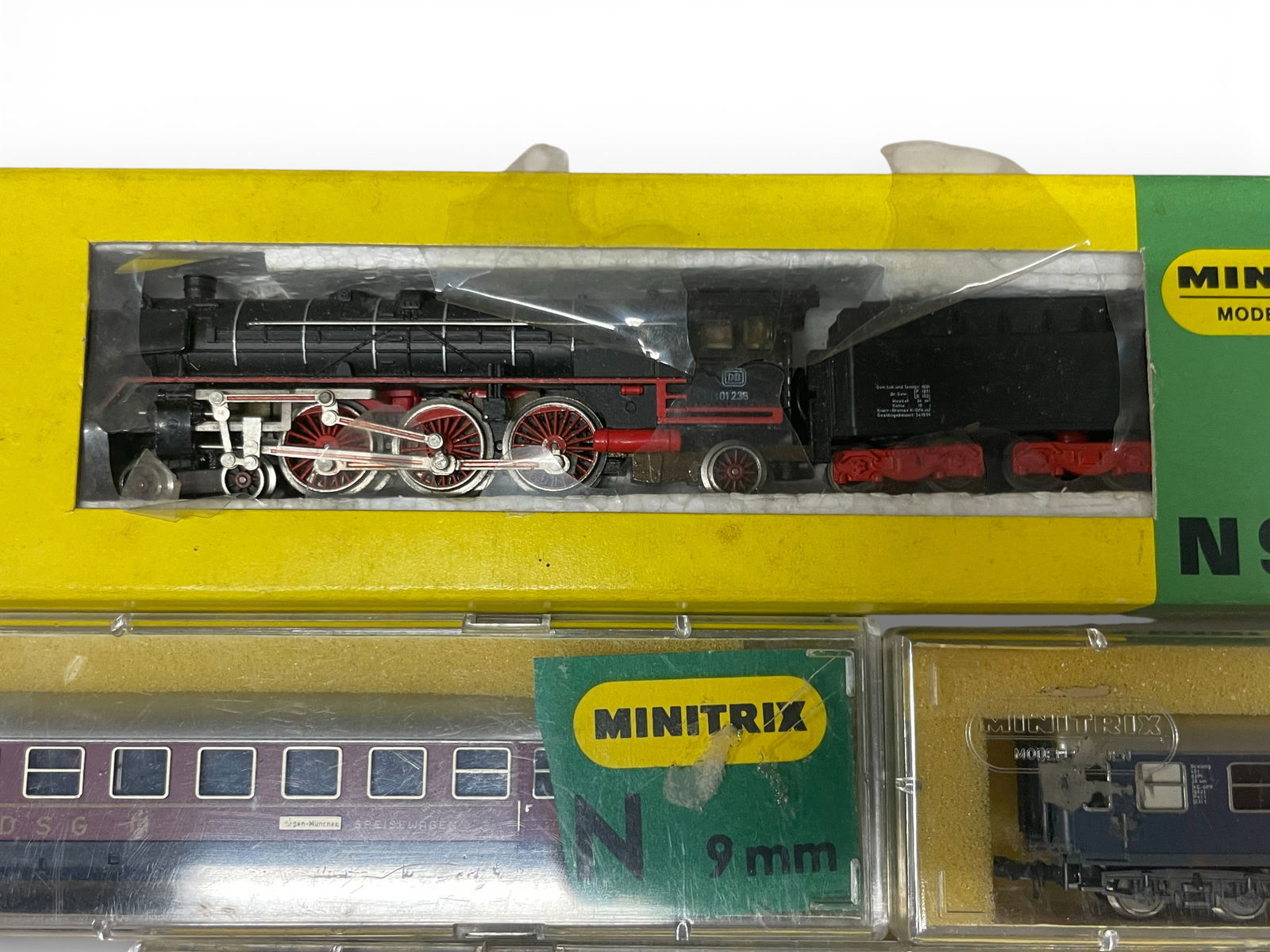 9pc MiniTrix Trains Group - 2