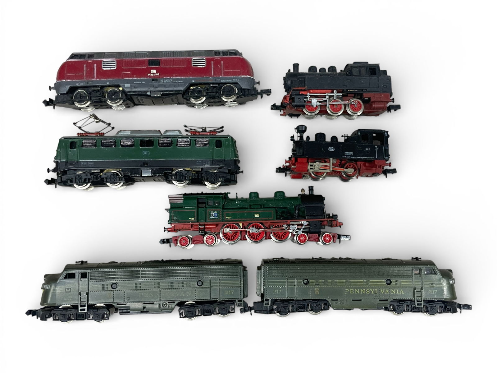 Large Lot of Loose N Gauge Trains (1 of 7)