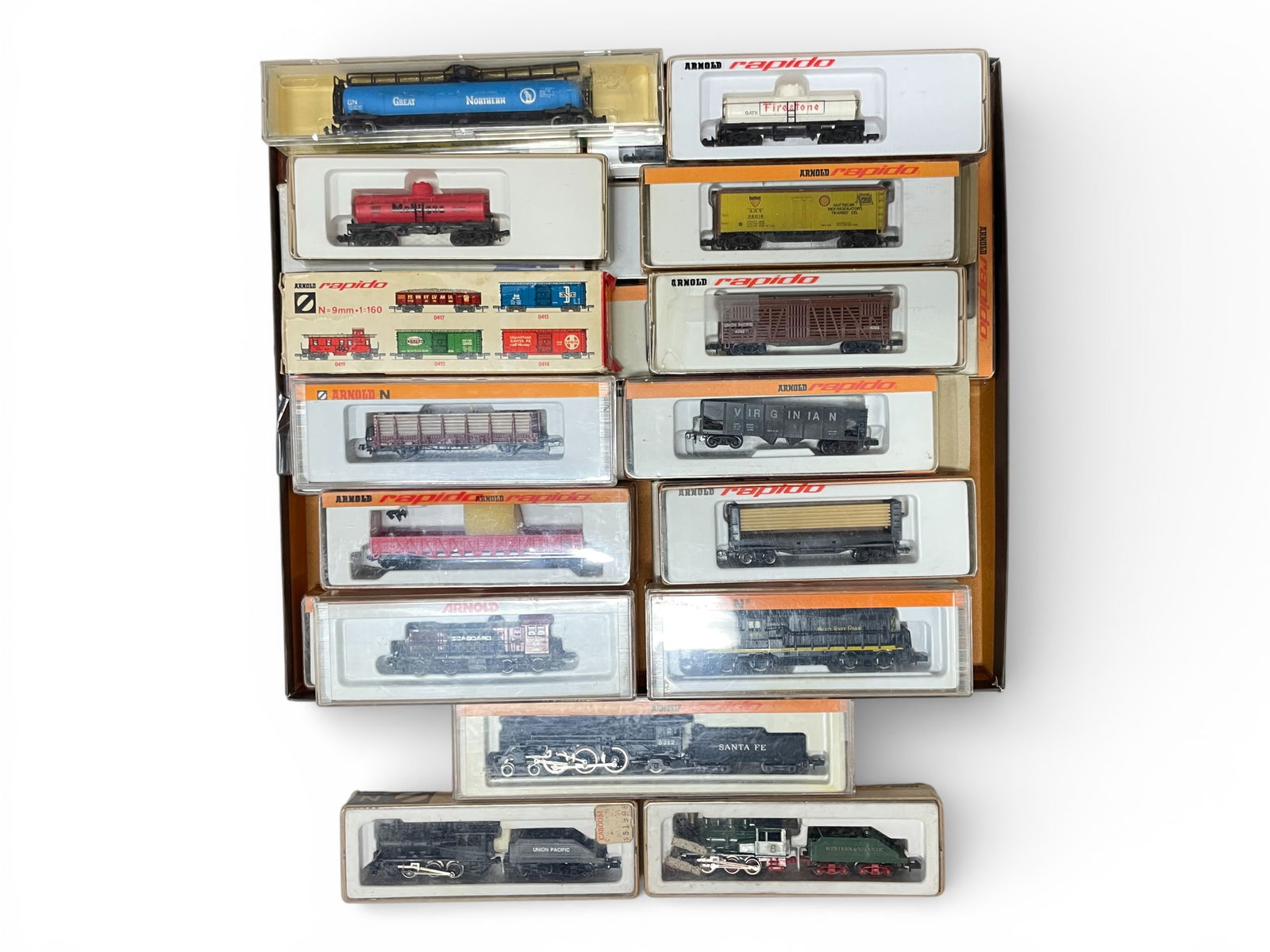 27pc Arnold Rapido American Trains (1 of 4)