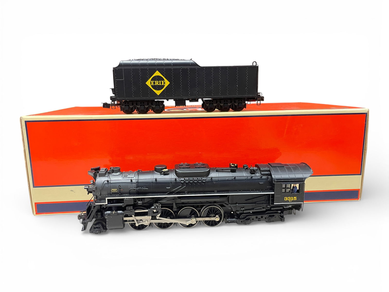 Lionel Odyssey 38051 Erie Berkshire: 054. Nice scale 2-8-4 with Light, Sync. smoke, Firebox glow, TMCC, RailSounds & More. It shows light run time with box.? From The Estate Collection of Joel Cane.Shipping: Weiss Auctions offers