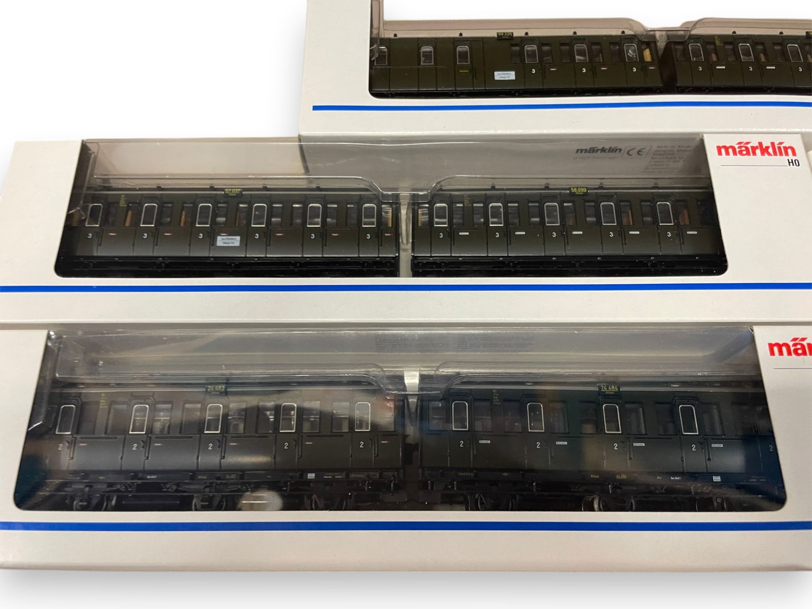 6pc Marklin HO DB Commuter Train - 3