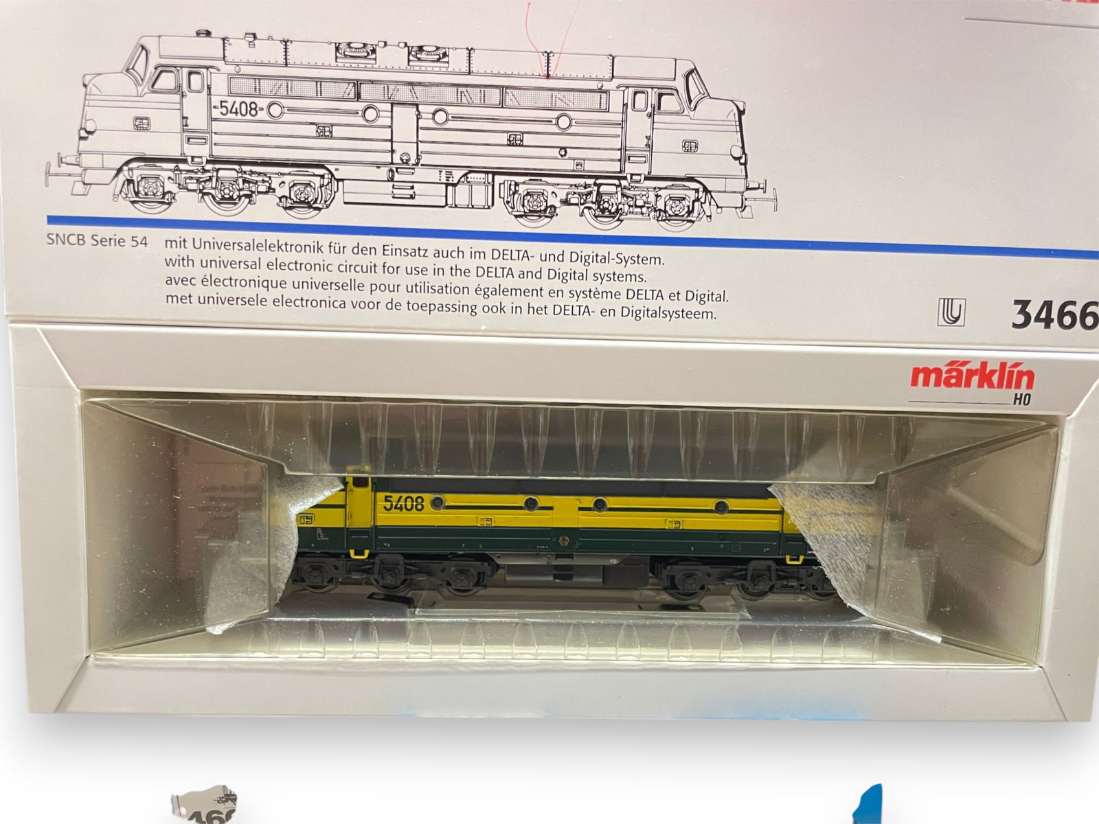 17pc Marklin Danish Goods Train - 2