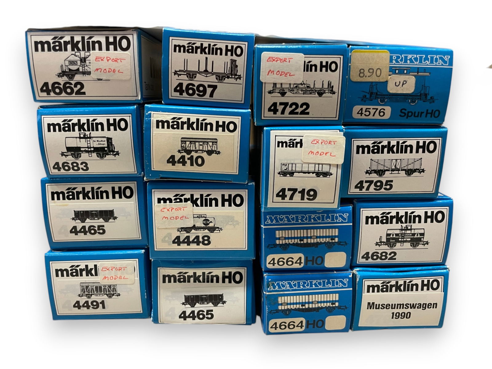 17pc Marklin Danish Goods Train - 3
