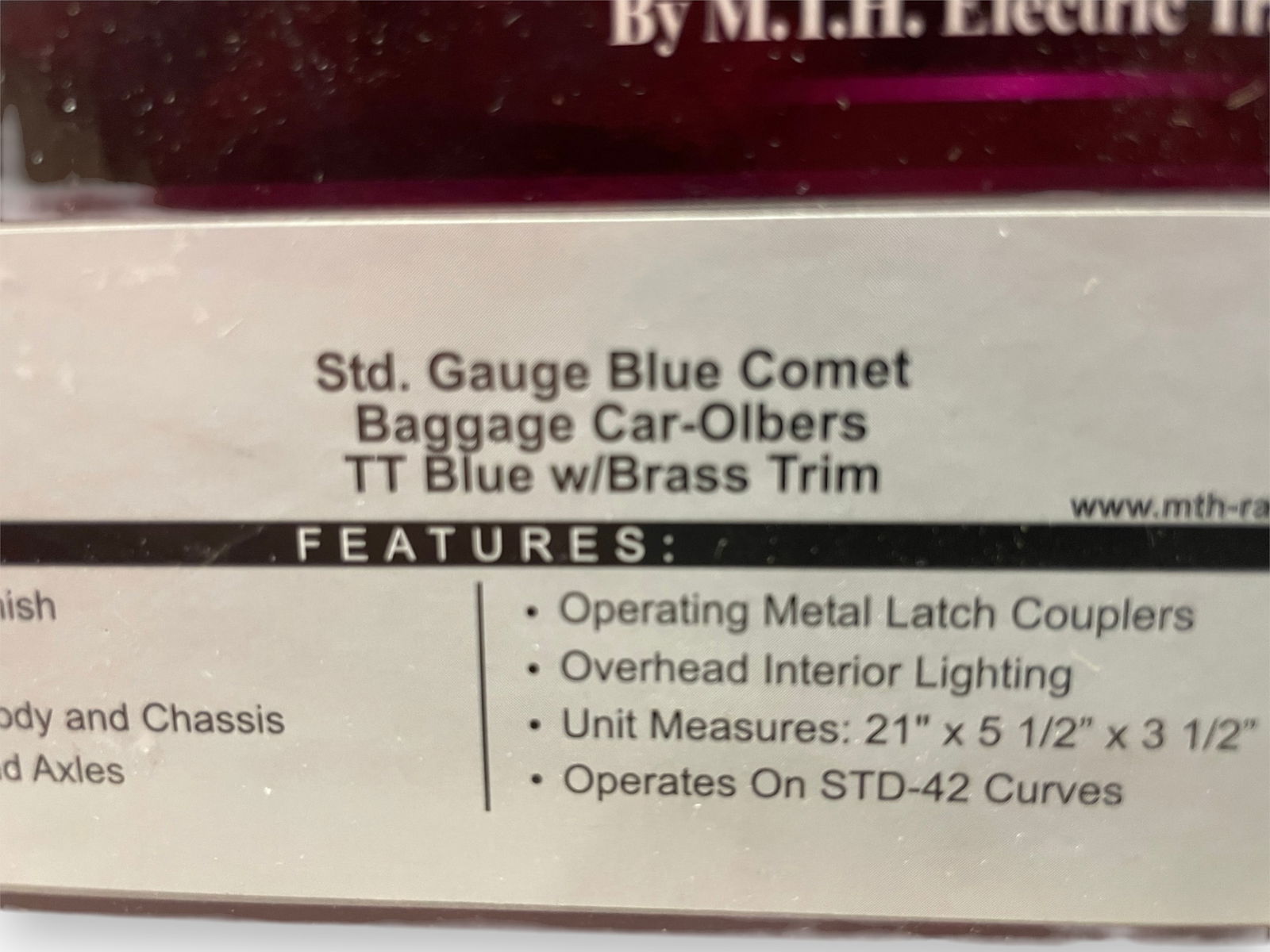 MTH 10-5157 Blue Comet Baggage - 2