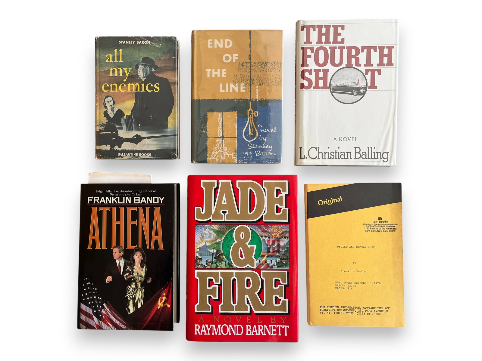 (21) Detective & Mystery Fiction, Letter B (1 of 7)