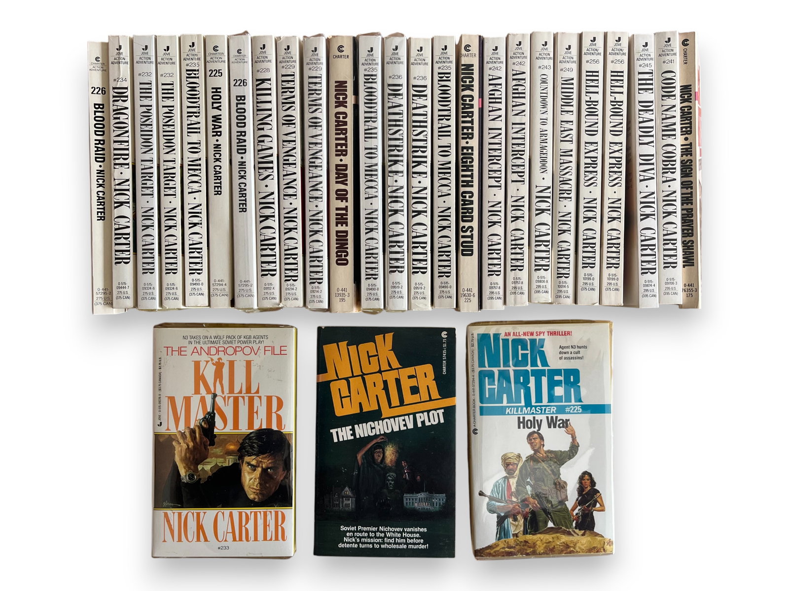 (90) Nick Carter Paperbacks - 4