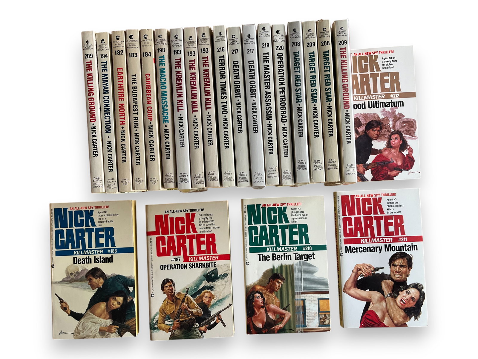 (90+) Nick Carter Paperbacks - 2