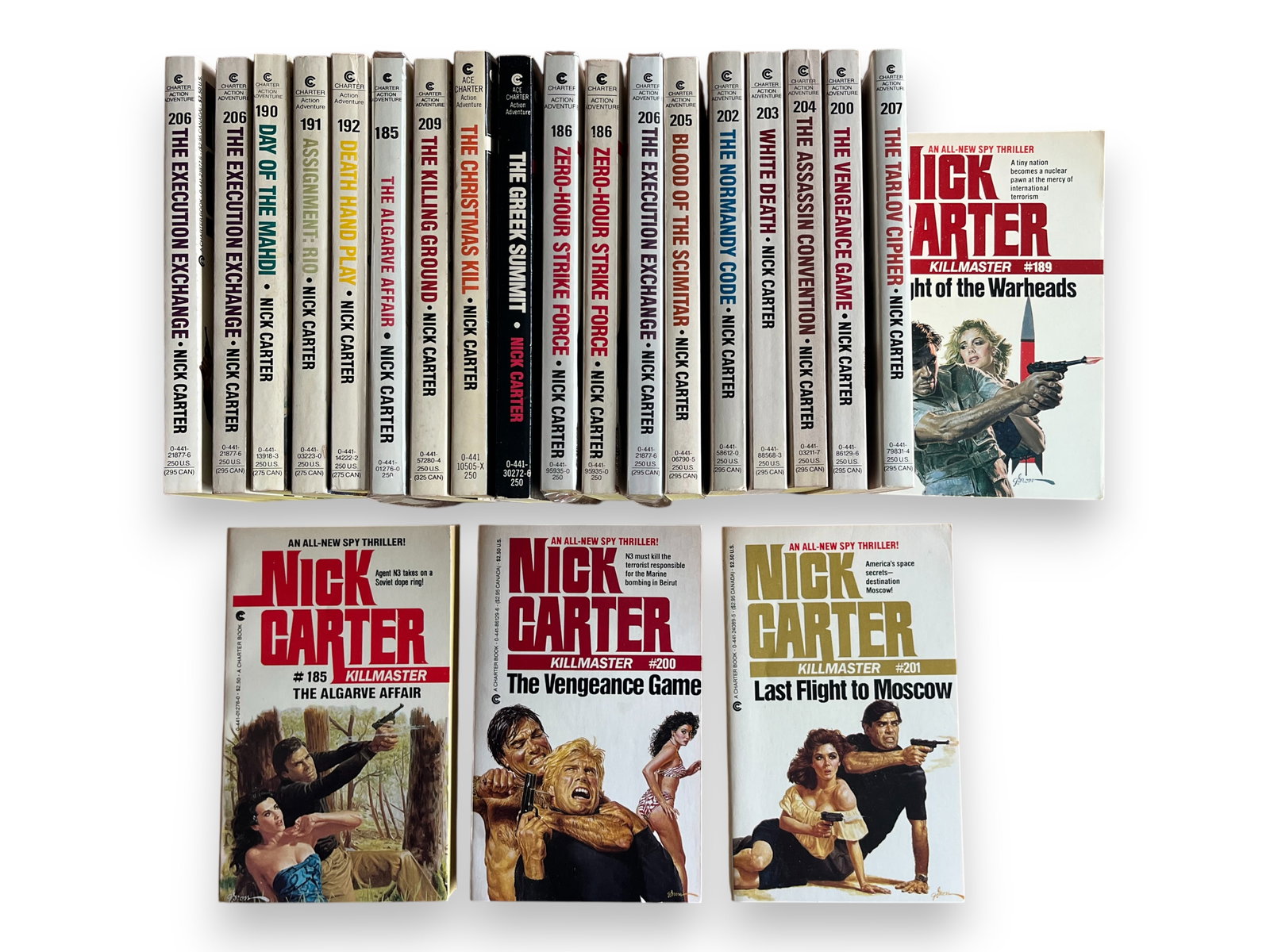 (90+) Nick Carter Paperbacks - 3