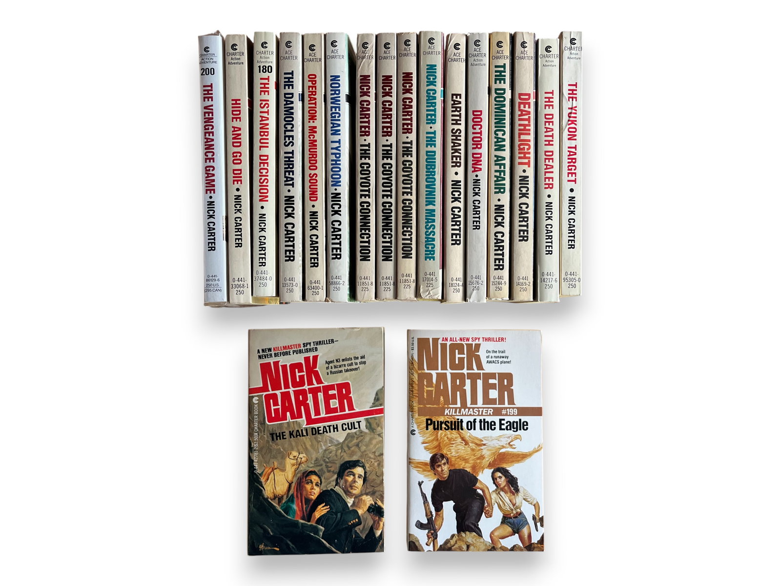 (90+) Nick Carter Paperbacks - 4