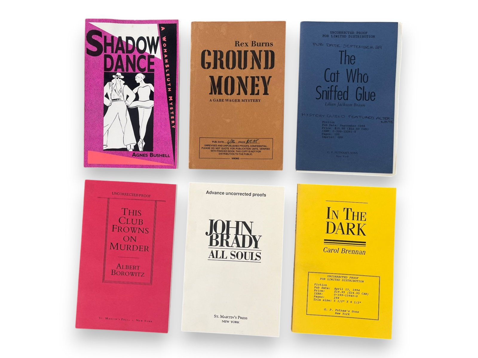 (20) Detective & Mystery Fiction Lot (1 of 3)