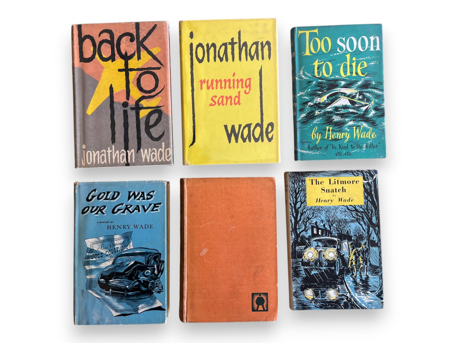 (6) Wade Detective Mystery Firsts (1 of 2)