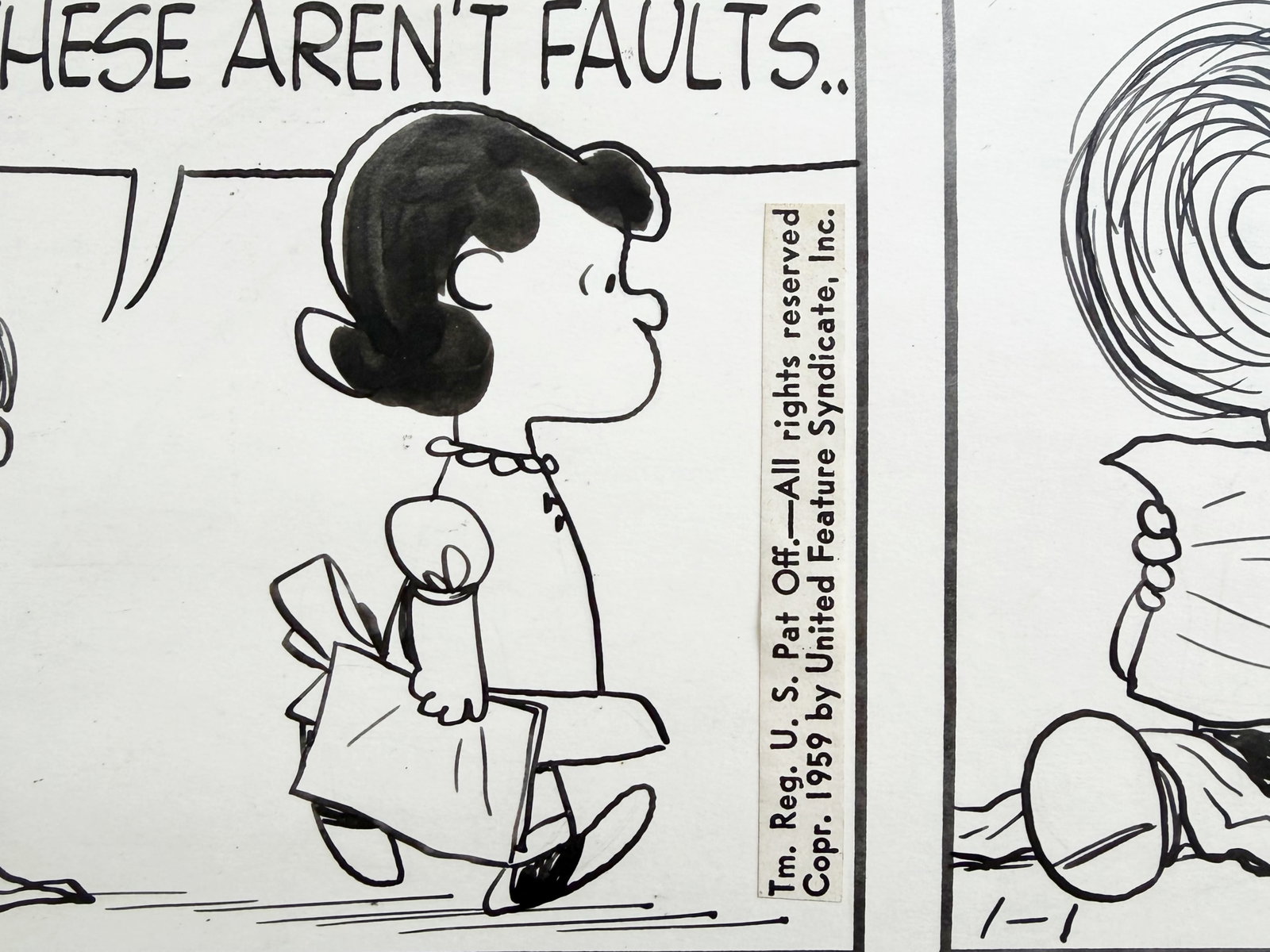 1959 Peanuts "Character Traits" Daily - 4