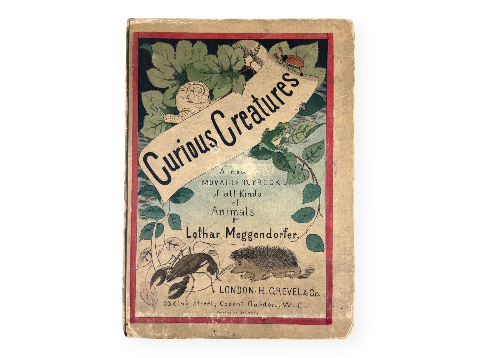 Meggendorfer Curious Creatures Movable 1884 (1 of 5)
