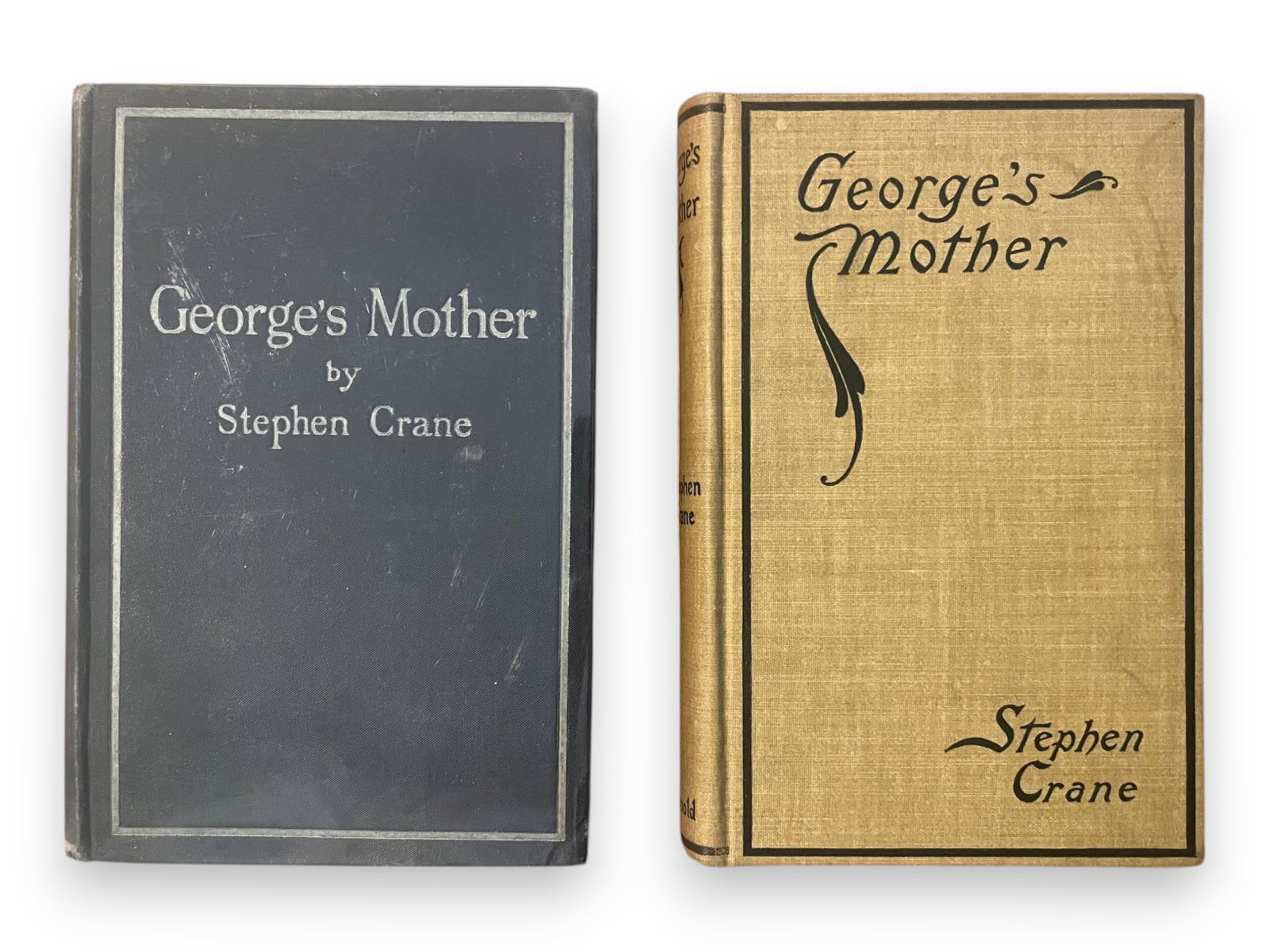 (2) Stephen Crane George's Mother 1st Eds. (1 of 3)