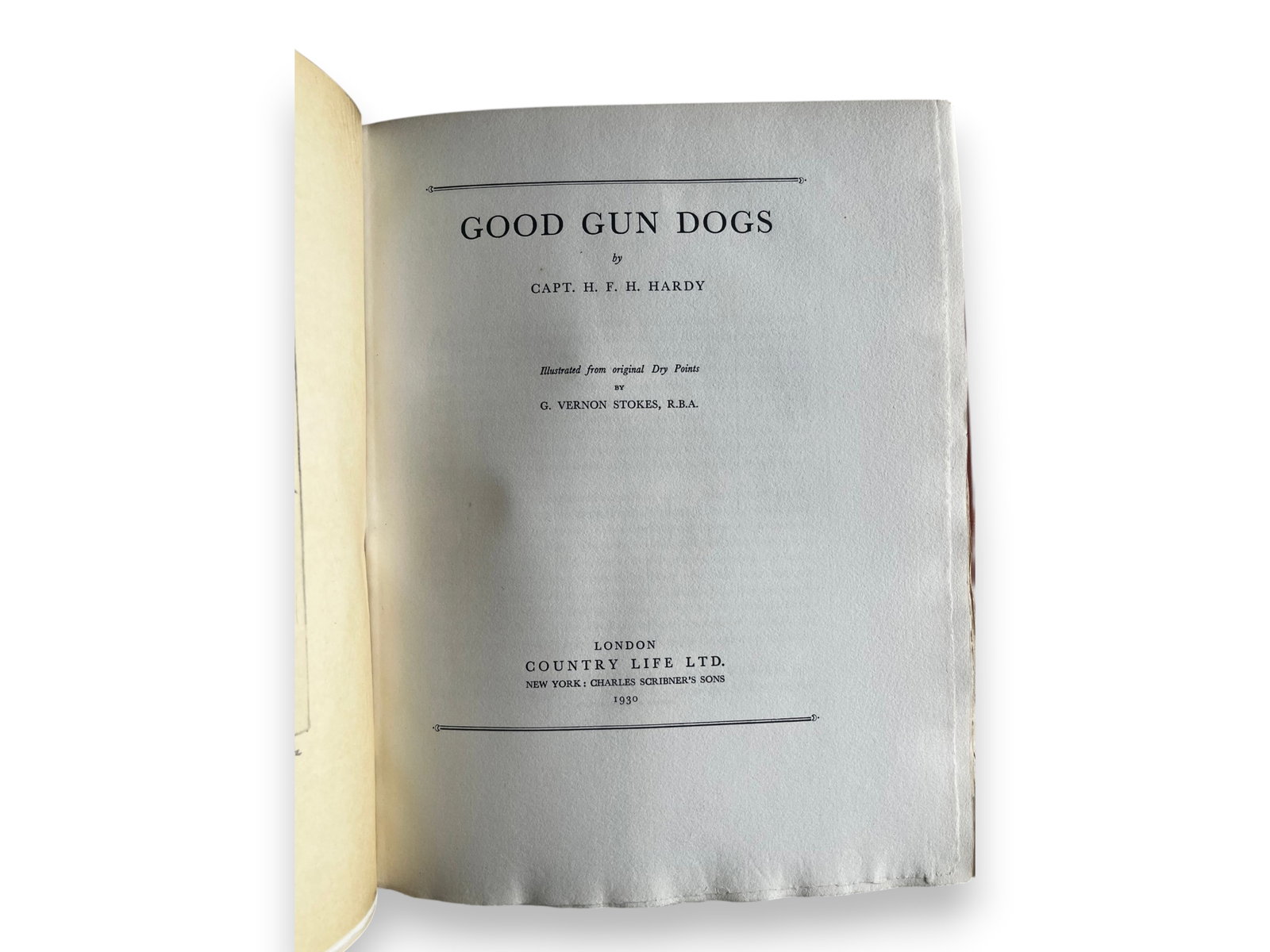 Hardy Good Gun Dogs Signed Ltd 1930 (1 of 4)