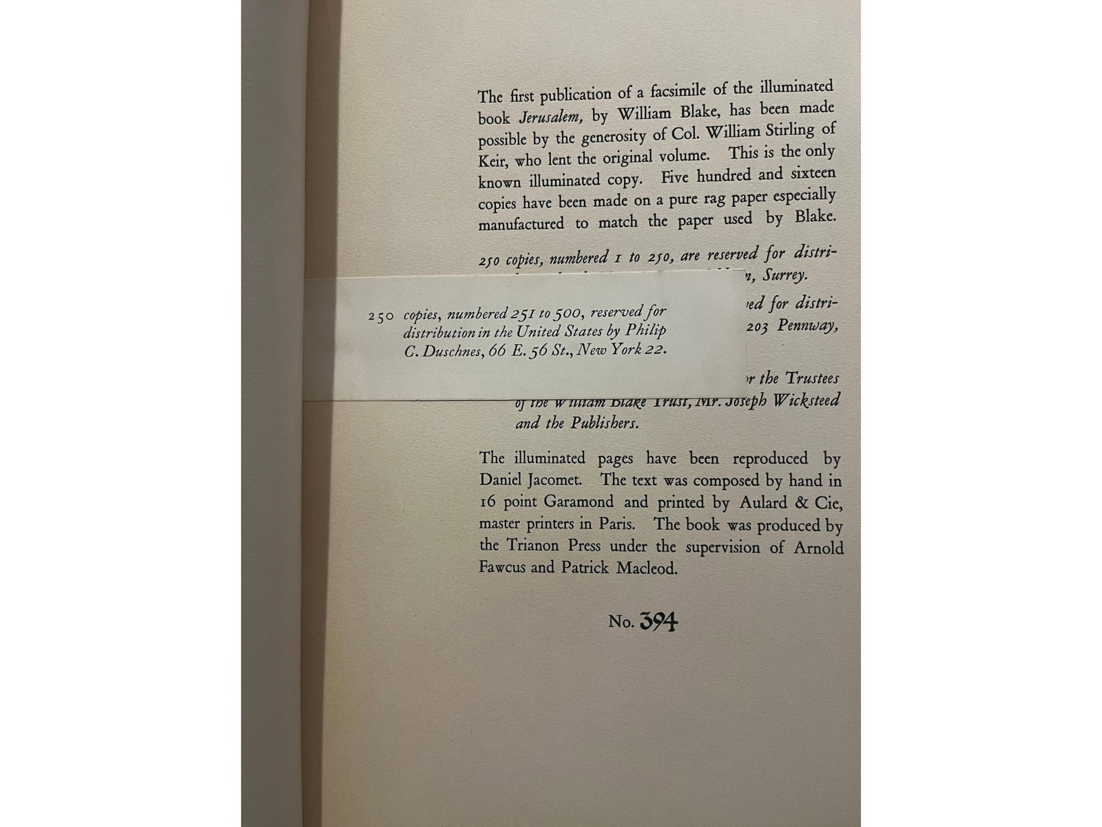 Blake Jerusalem Facsimile Ltd - 4