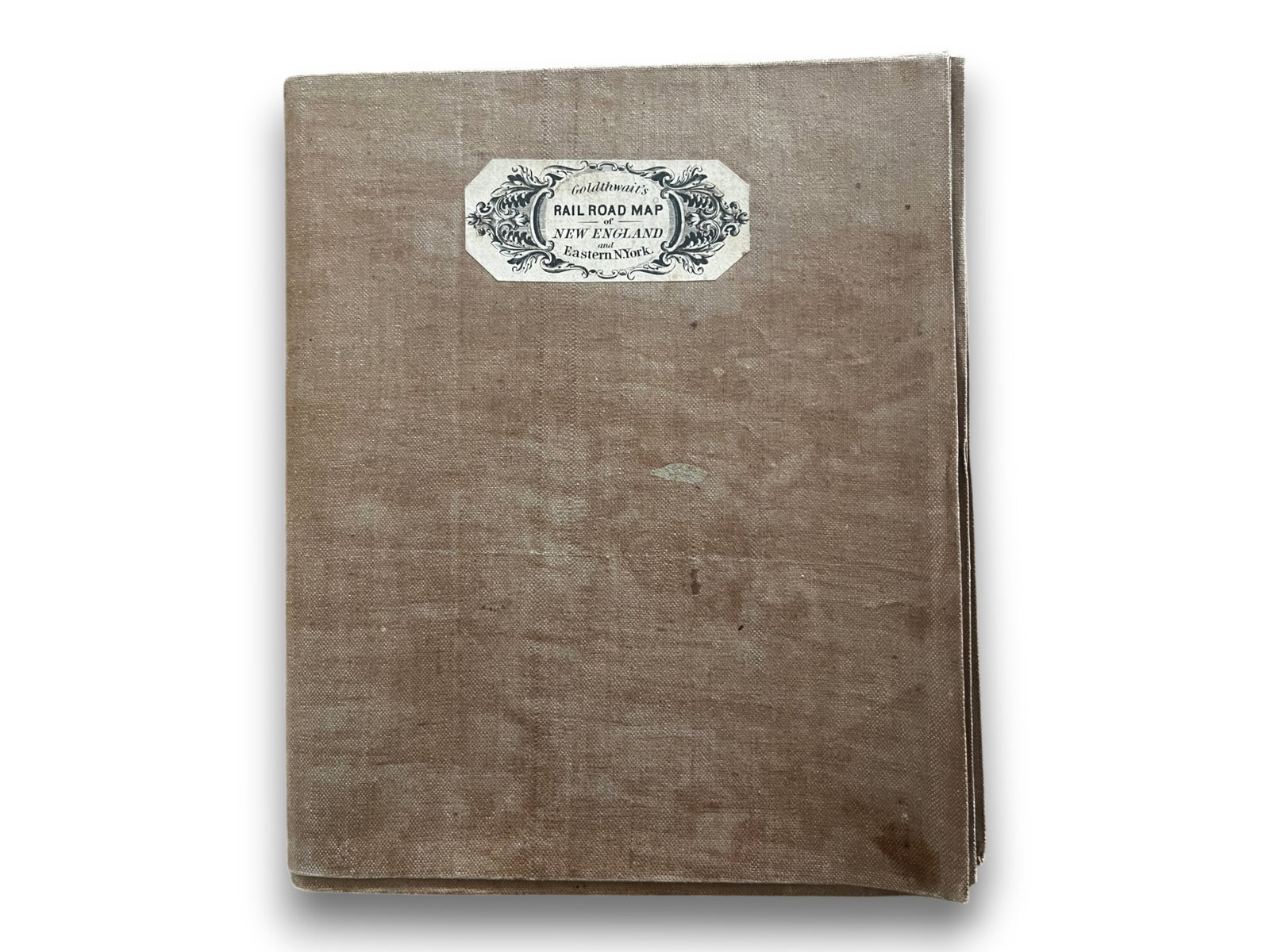 Goldthwaite Railroad Map 1849 (1 of 4)