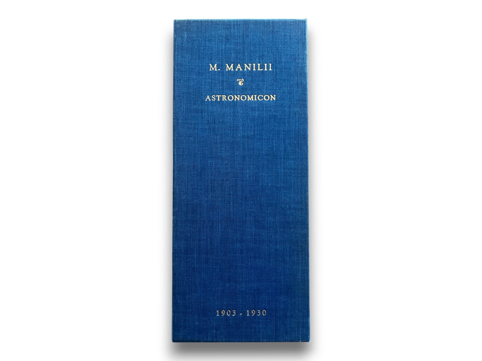 (5) Housman Manilius Set (1 of 7)