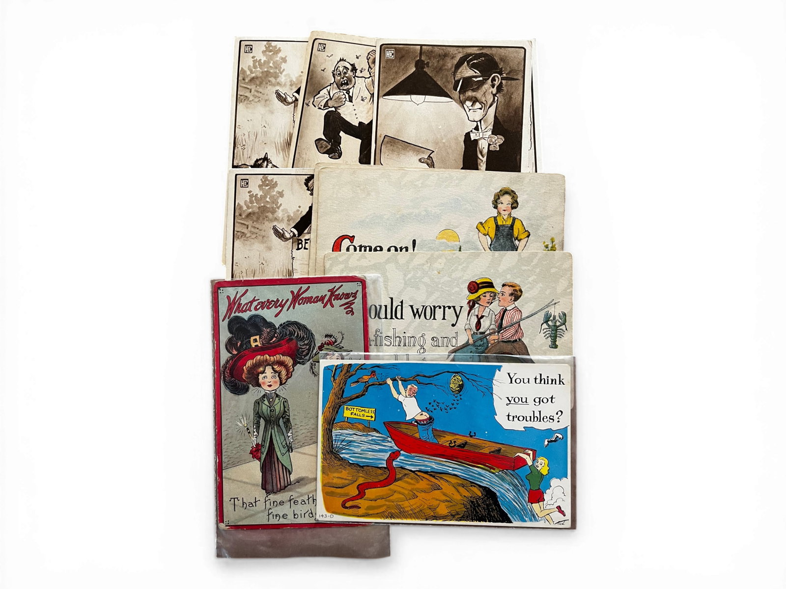 (200-300) Misc. Postcard Collection - 5