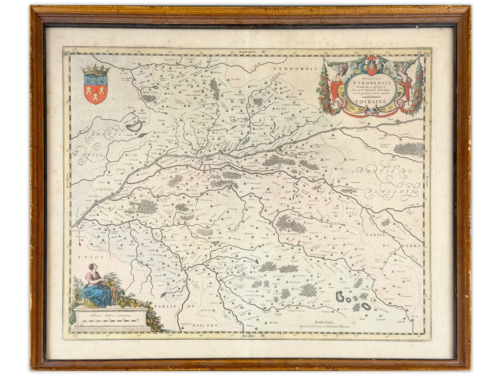 Ducatus Turonensis Map Isaac Franco (1 of 1)