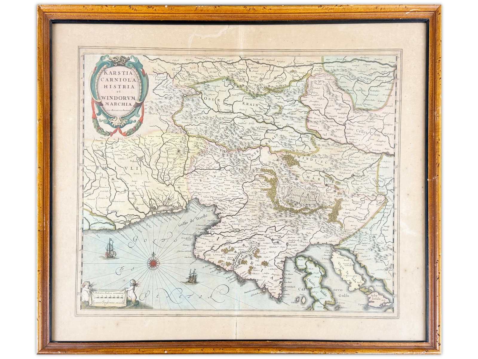 Karstia Carniola Istria Map (1 of 1)