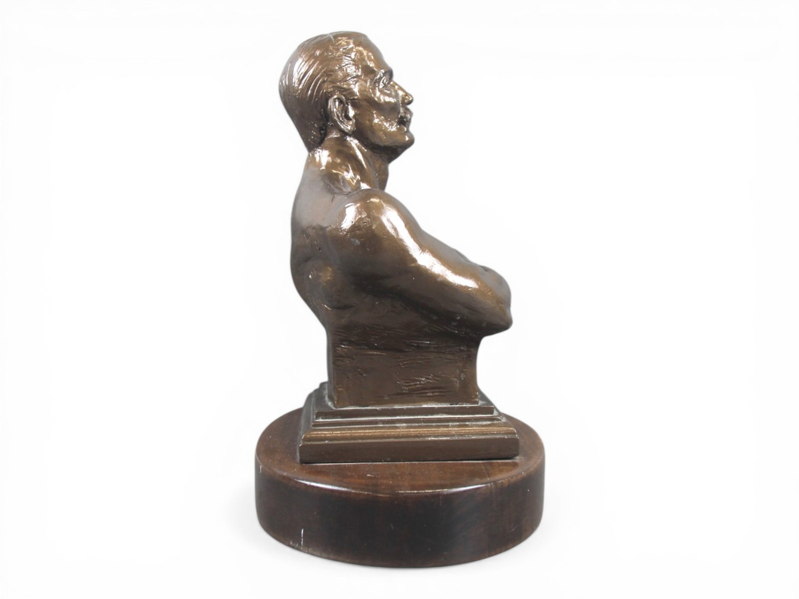 Boxing. John L. Sullivan Bust Statue - 2