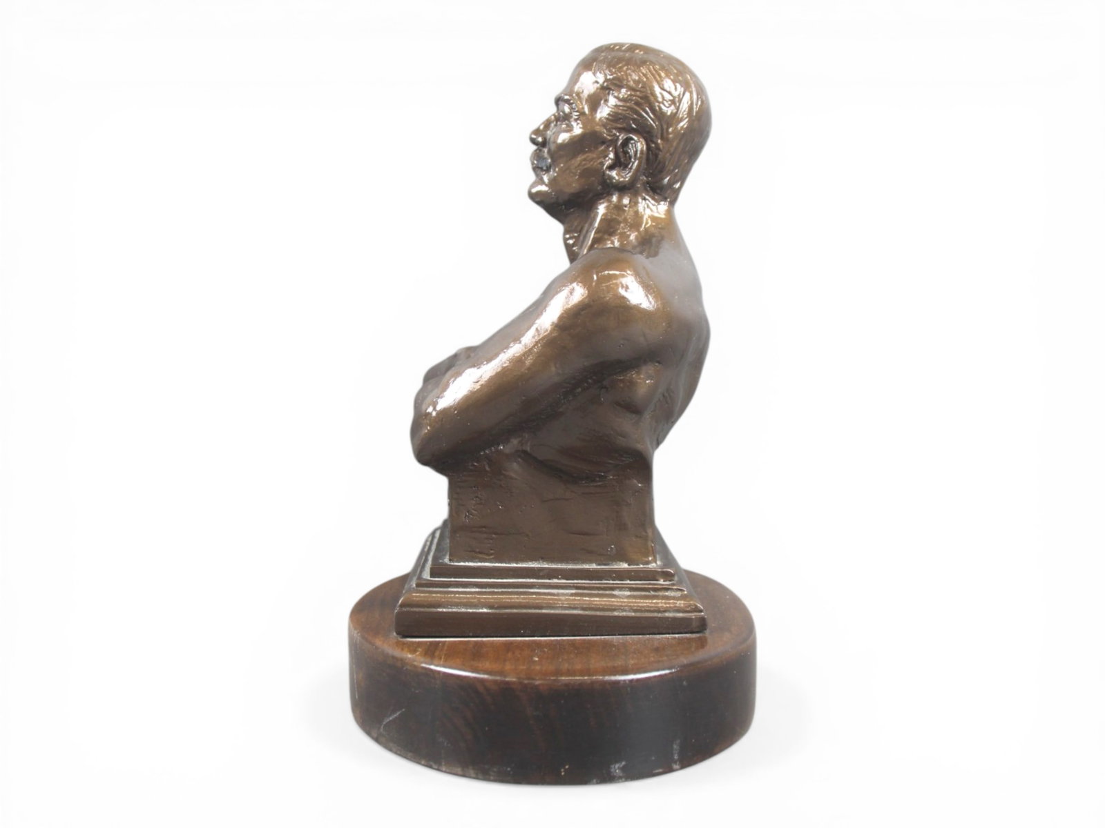Boxing. John L. Sullivan Bust Statue - 3