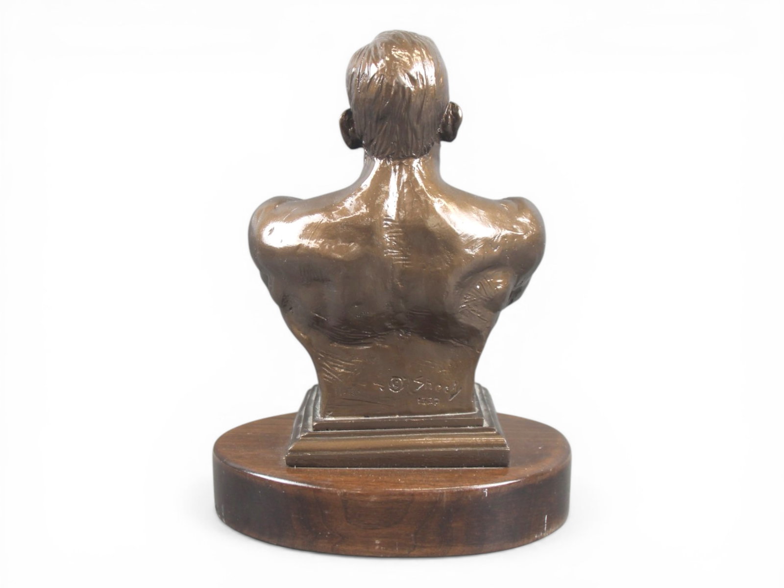 Boxing. John L. Sullivan Bust Statue - 4