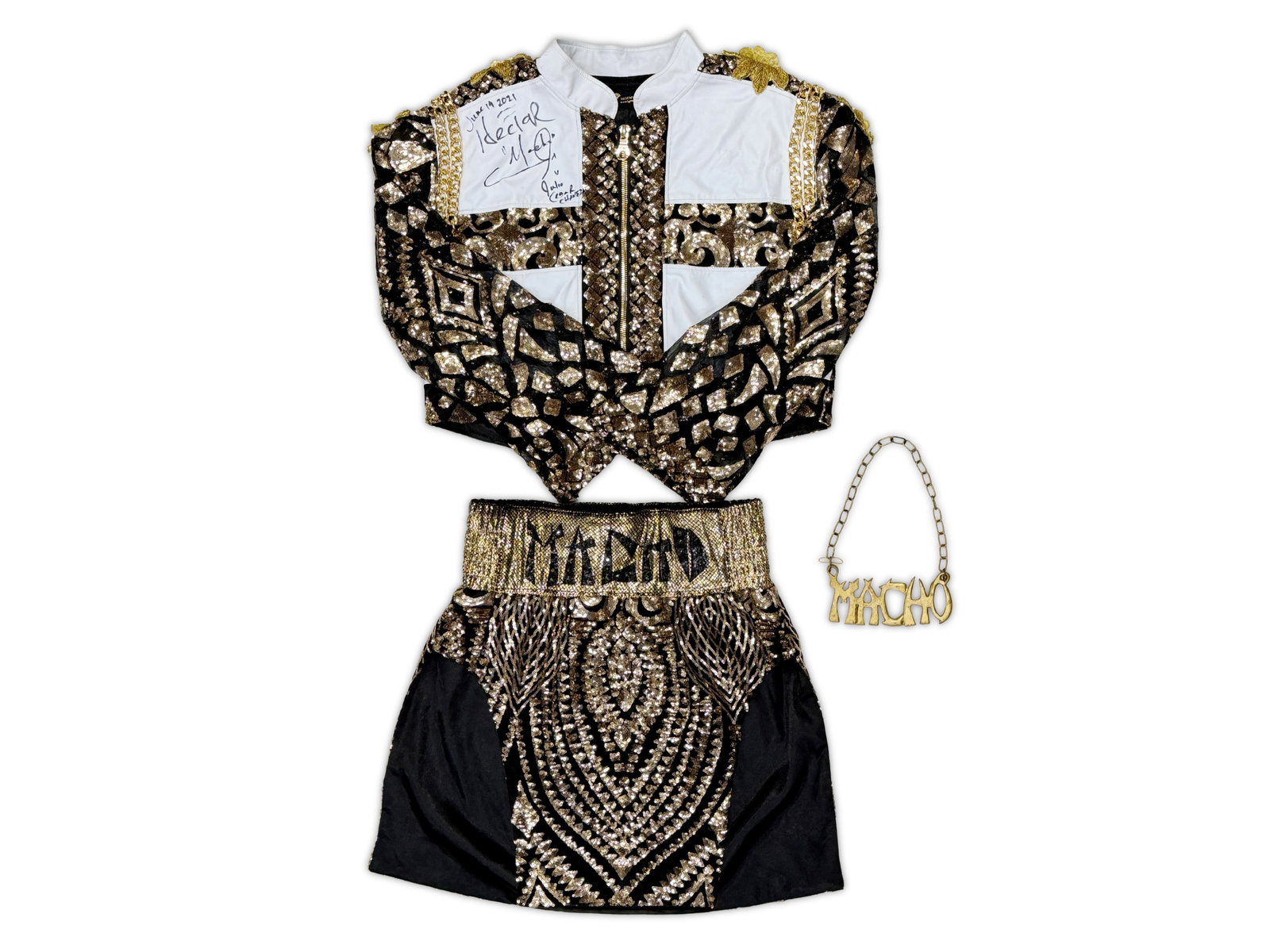 Hector Camacho Jr. 2021 Signed Fight-Worn Outfit (1 of 6)