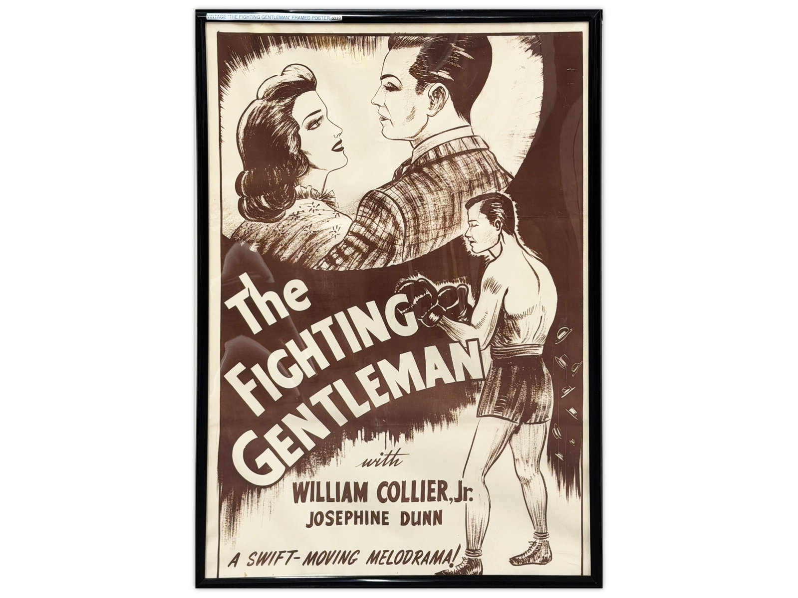 1932 The Fighting Gentleman One Sheet Movie Poster (1 of 1)