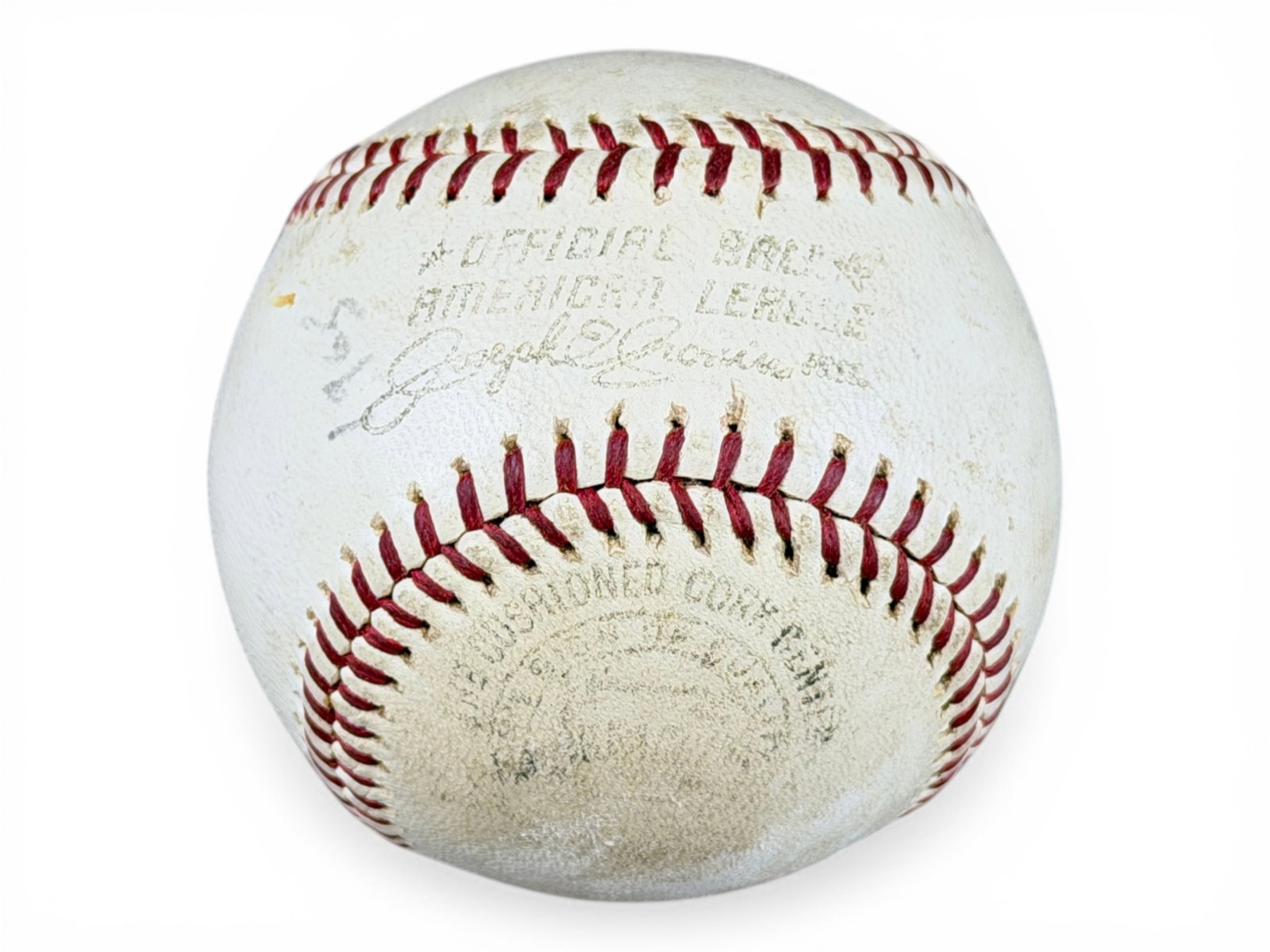 Mickey Mantle Signed AL Baseball - JSA - 2