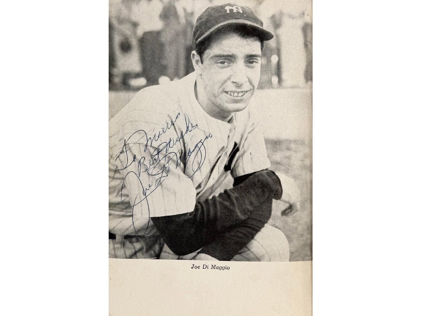 Joe DiMaggio Signed Book - JSA - 2
