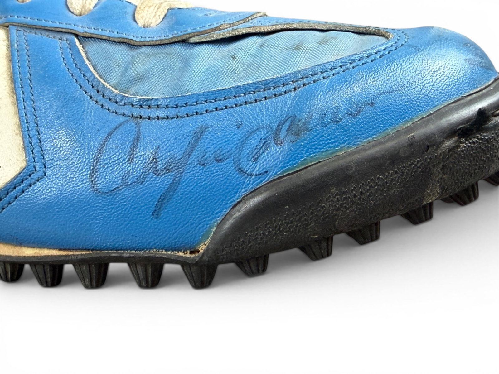 Andre Dawson Game Worn Signed Converse Cleats - 15