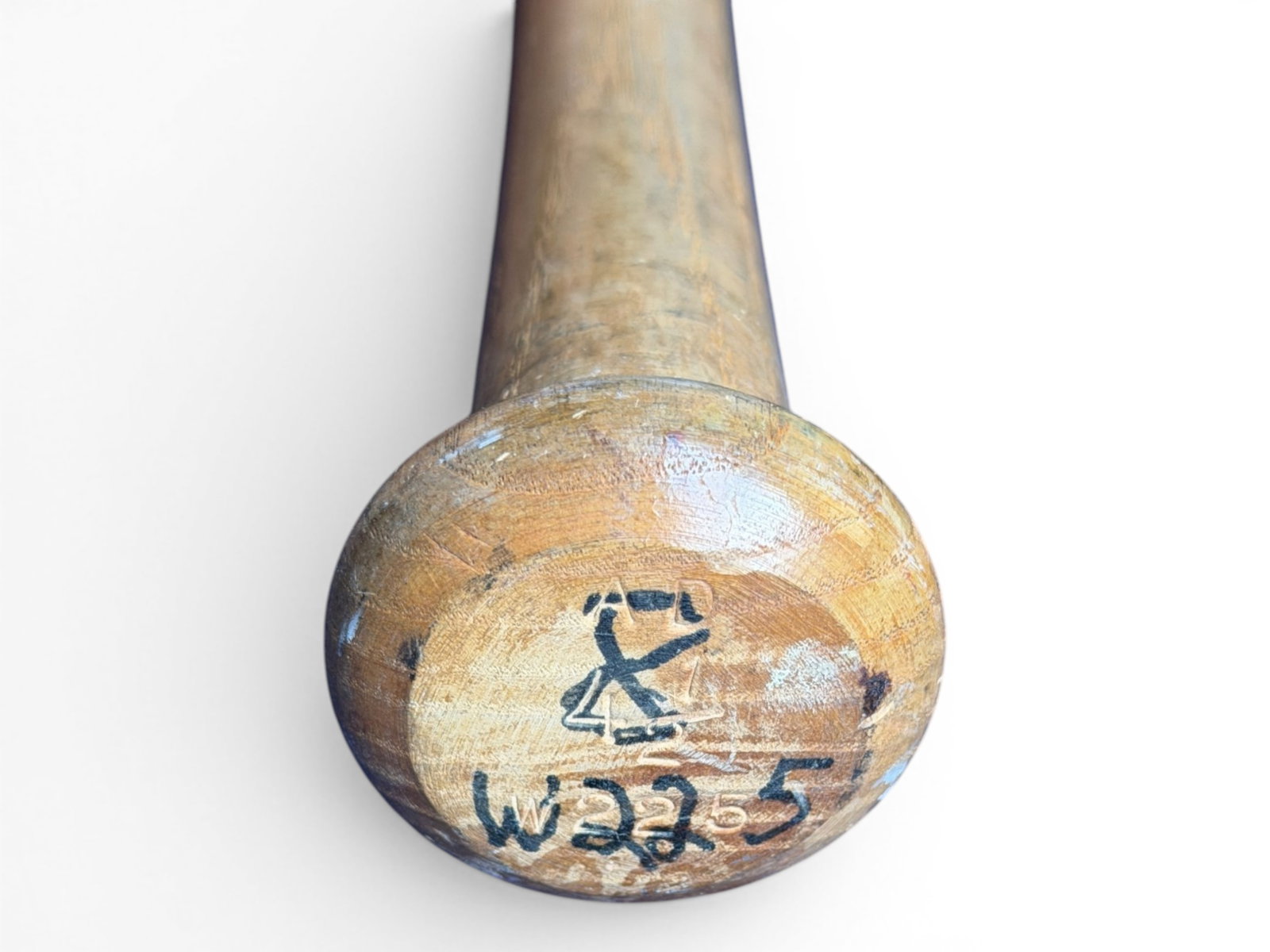 Andre Dawson Game Used Signed Worth Bat - 6