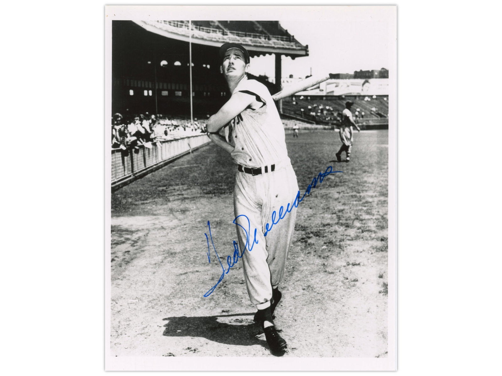 Ted Williams Signed 8x10 Photo - JSA (1 of 2)