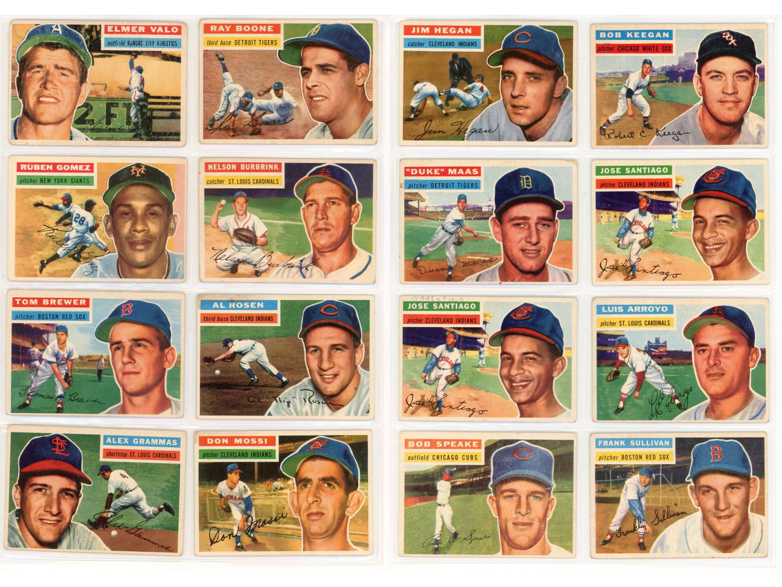 1956 Topps Baseball Card Lot of 48 (1 of 6)