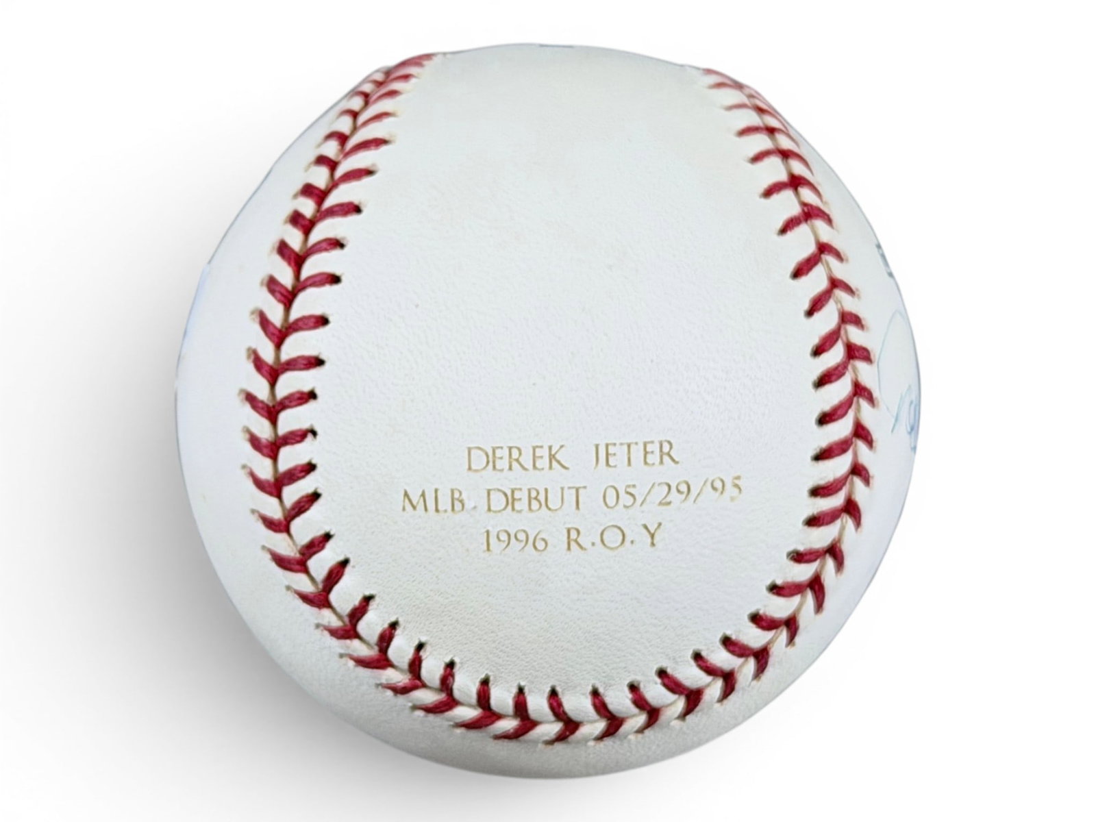 Derek Jeter Signed LE /22 Yankees Baseball - 4
