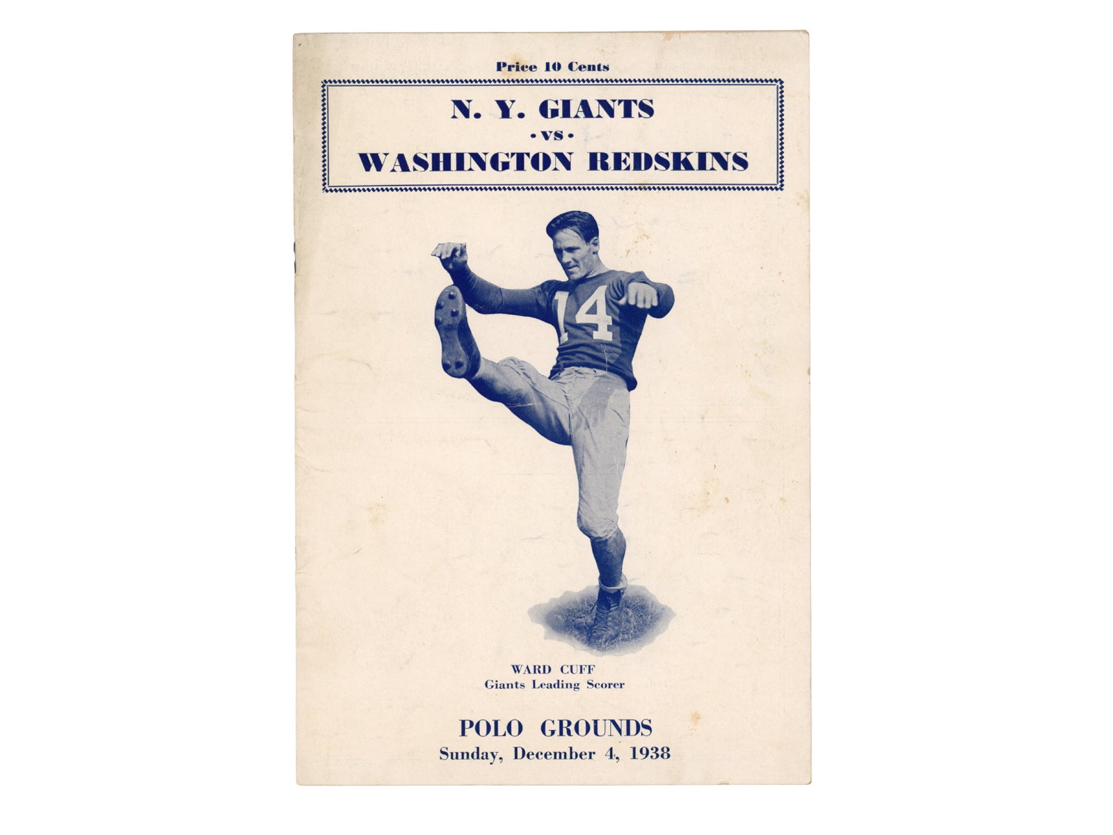 (2) 1938 New York Giants Programs - 6