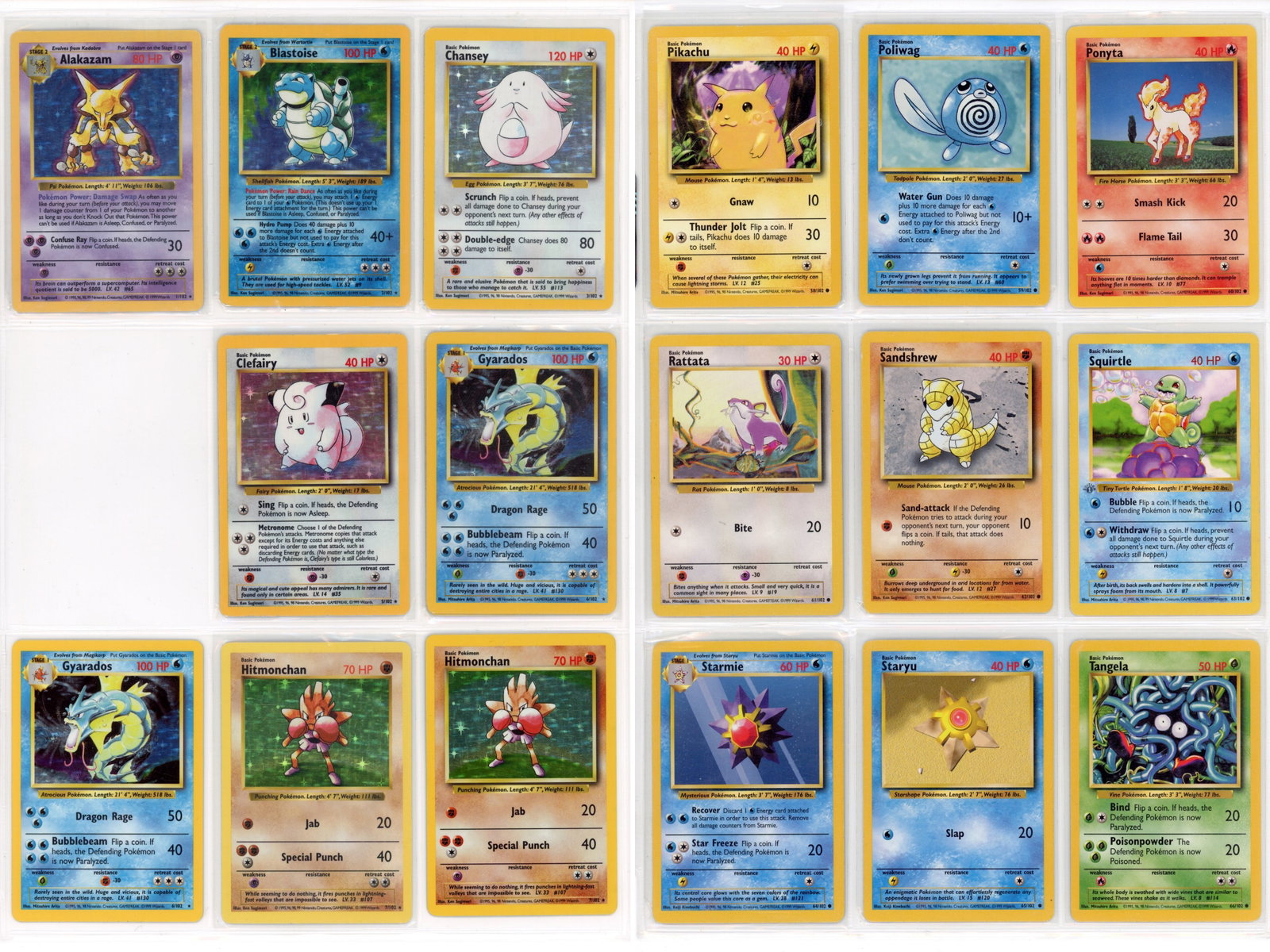 Pokemon Base Set Near Complete - 3