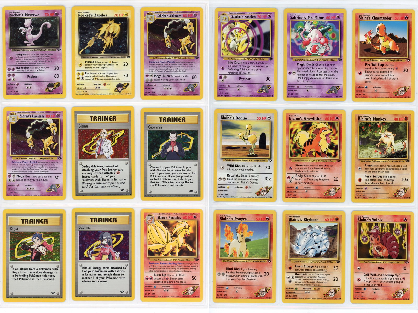 Pokemon Gym Challenge Complete Set - 3