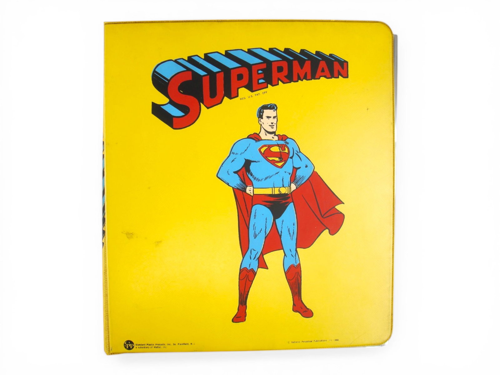 Superman Non-Sport Card Collection Binder: Superman non-sport card collection in a 1966 Superman binder. Includes a 1978 Superman Movie complete set, 1966 Superman partial set (42 cards), 1980 Superman II complete set, a Superman Gum 1984 Repr
