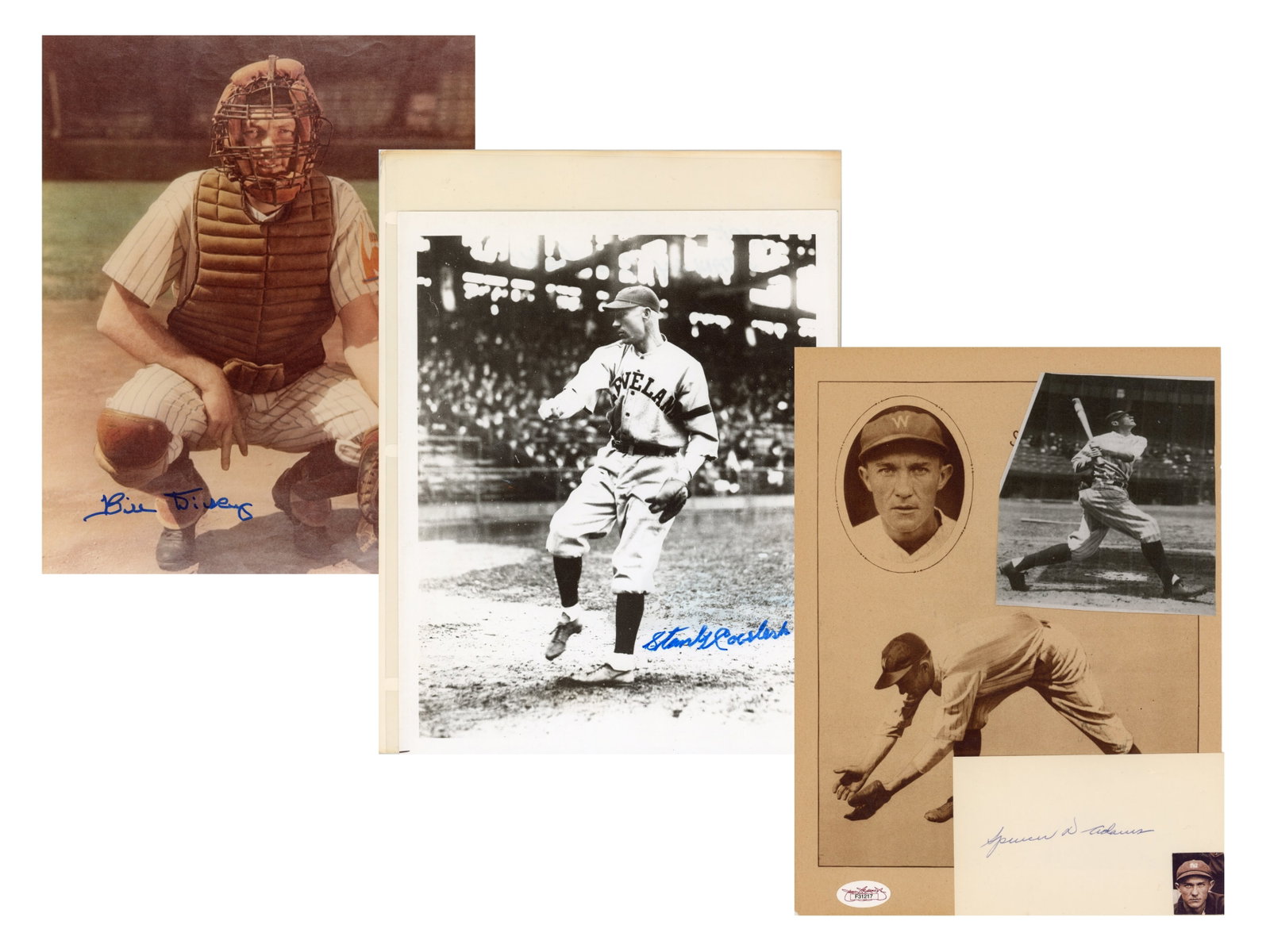 (150+) 1920s Yankees Autographs: Collection of more than 150 New York Yankees autographs from the 1920s. Includes signatures from Bill Dickey, Leo Durocher, Urban Shocker, Arthur Fletcher, Ben Paschal, Paul Kritchell, and others. Als