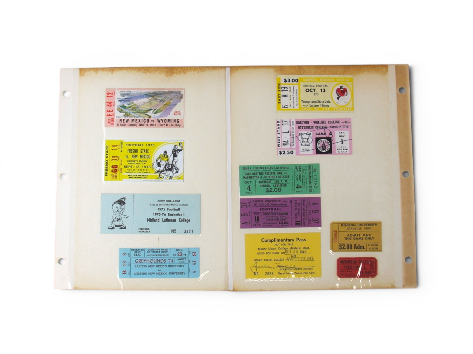 Large Ticket Collection - 5