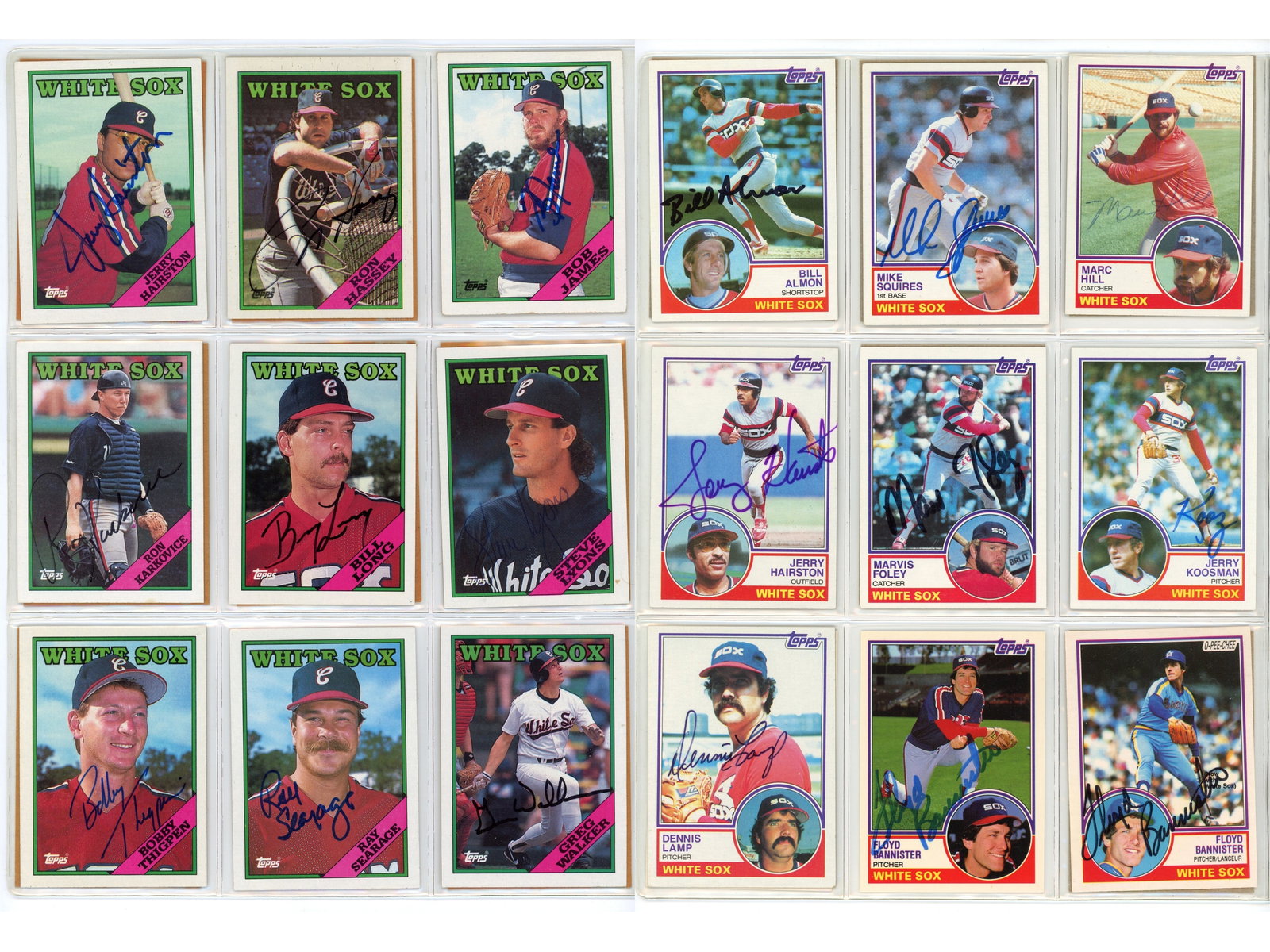 White Sox Signed Card Collection - 2