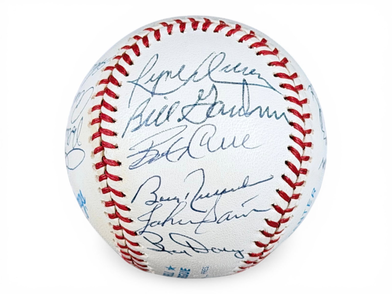 1961 Yankees Team Signed Baseball - JSA - 4