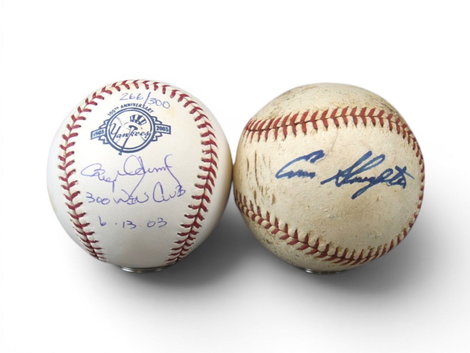 (8) Signed Baseballs Plus (6) Unsigned - 10