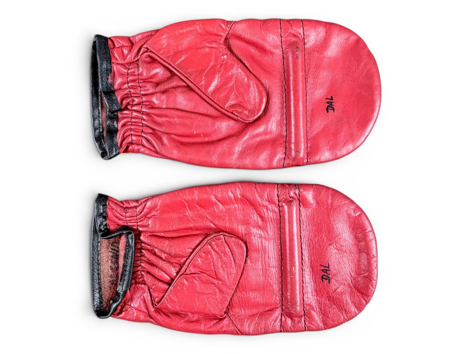 Muhammad Ali Signed Training Mitts - 2