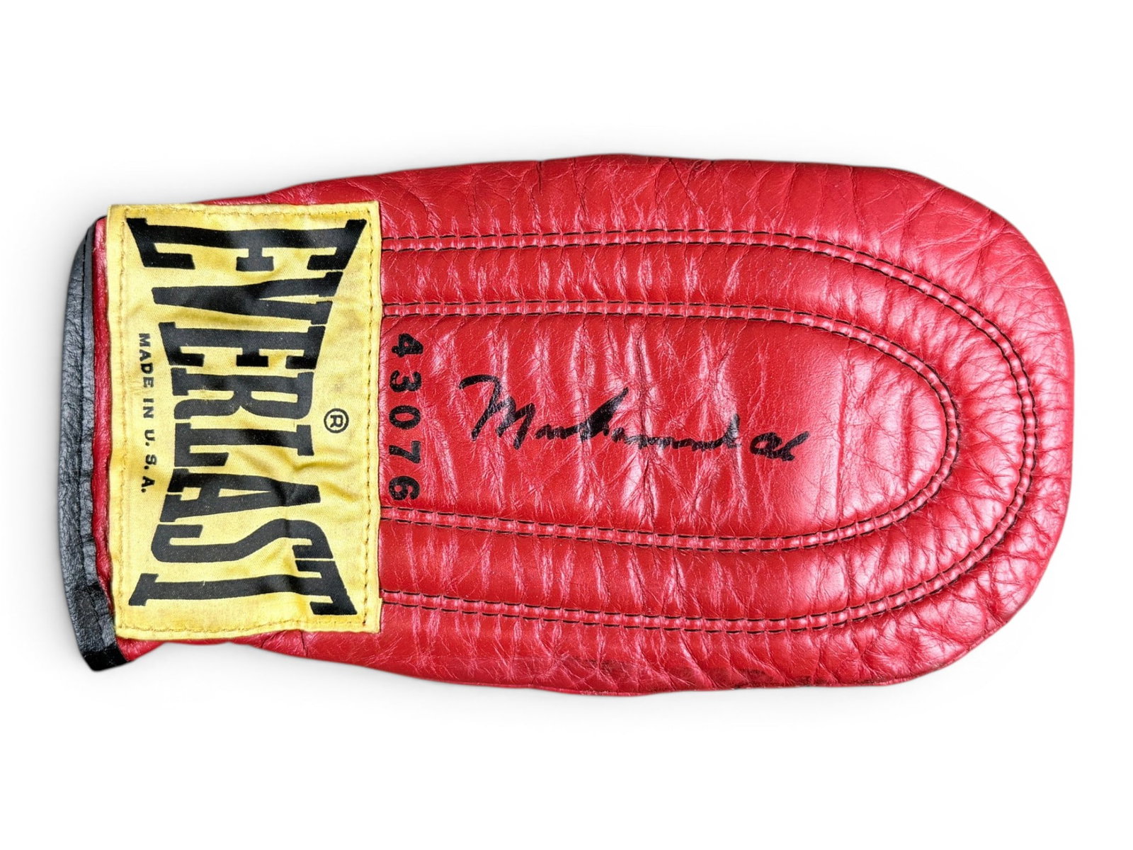 Muhammad Ali Signed Training Mitts - 4
